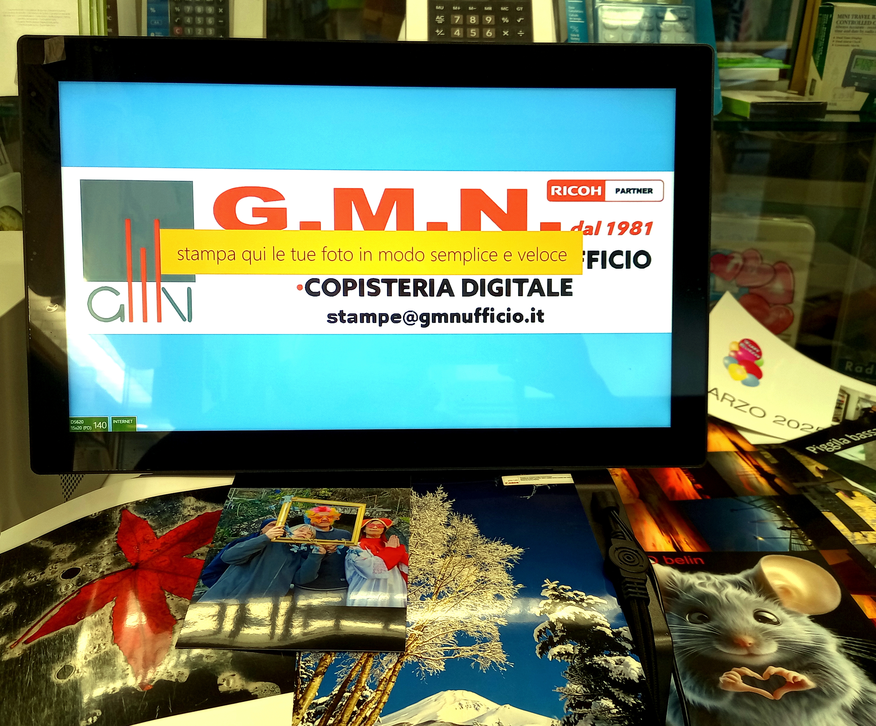 Stampa foto da GMN